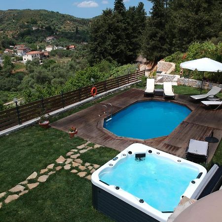 Ampelos Cretan Villa - Private Pool & Heated Ozone Jacuzzi Yerolákkos 외부 사진